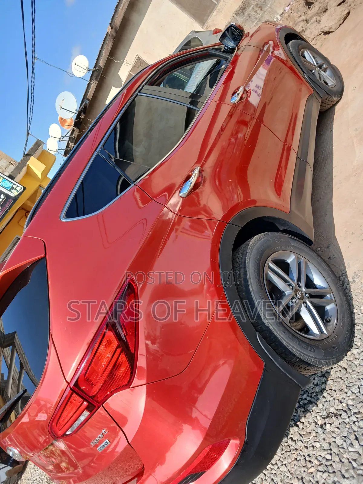 Hyundai Santa Fe 2018 Orange