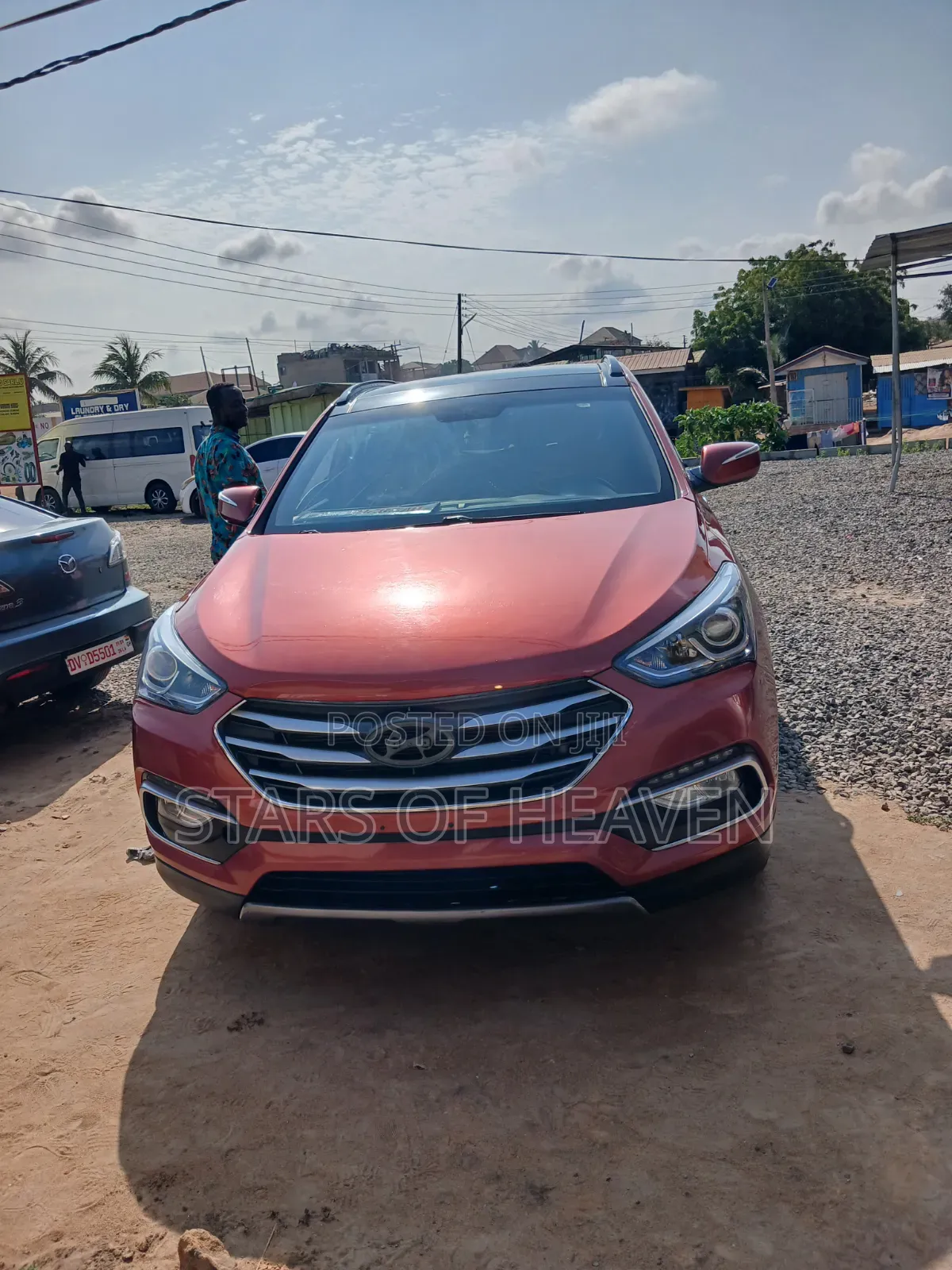 Hyundai Santa Fe 2018 Orange