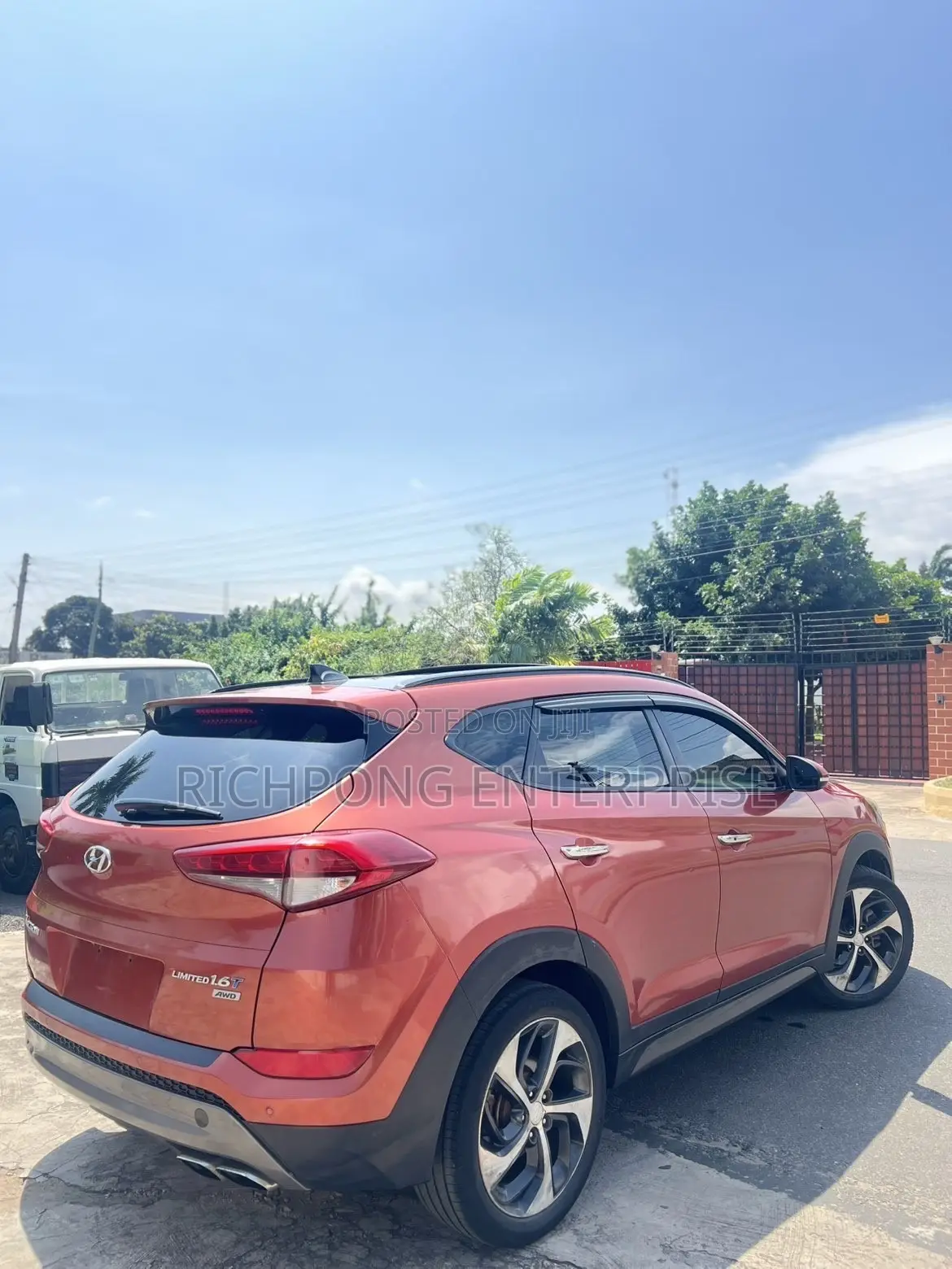 Hyundai Tucson Limited AWD 2016 Orange