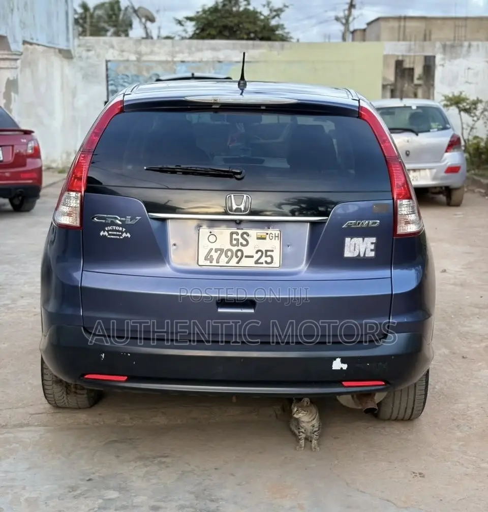 Honda CR-V EX-L 4dr SUV AWD w/Navigation (2.4L 4cyl 5A) 2014 Blue
