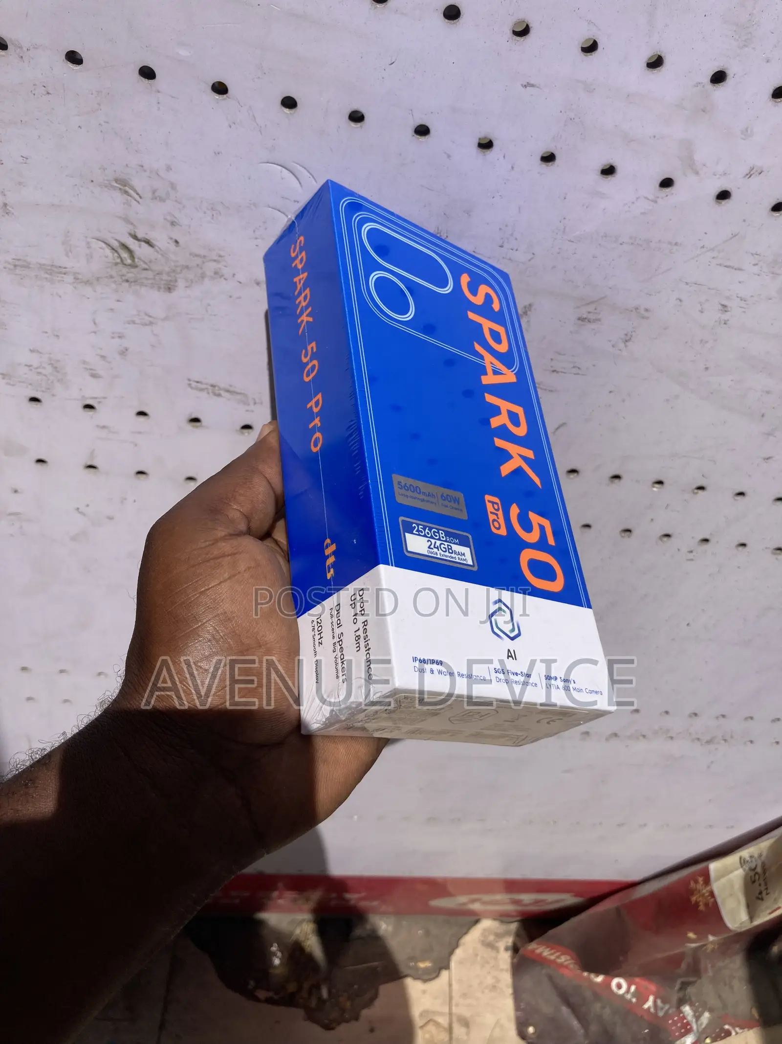 New Tecno Camon 50 Pro 256 GB Black