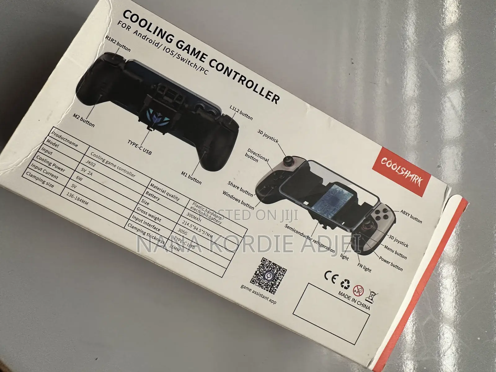 GameShark Cooling Game Controller