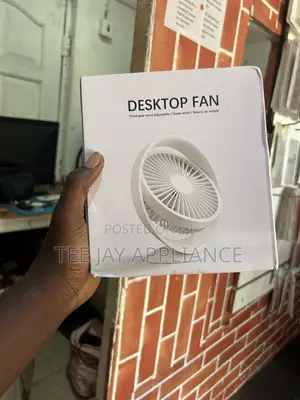 Rechargeble Desktop Fan