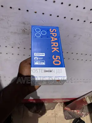 New Tecno Spark 50 128 GB Black
