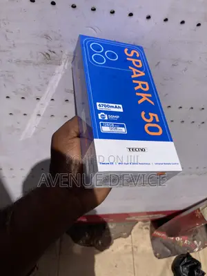 New Tecno Spark 50 128 GB Black