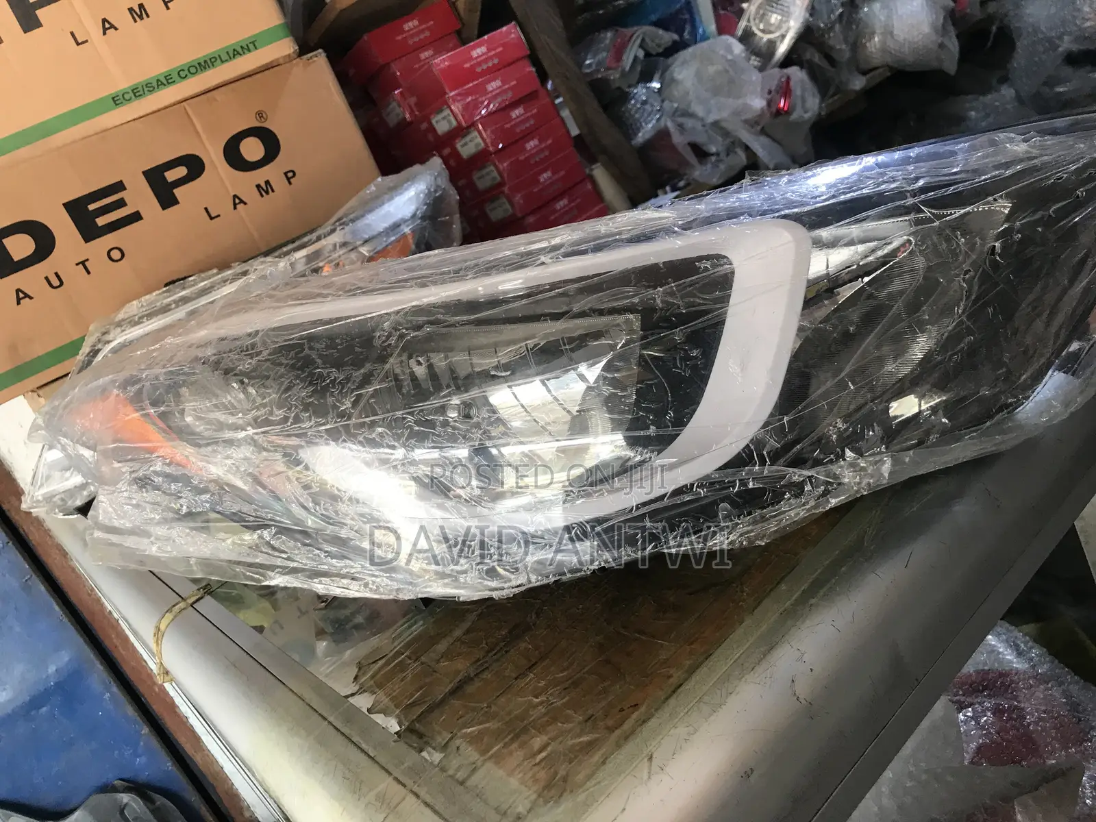 Elantra 2012-14 Specking Bumper and Headlight Available