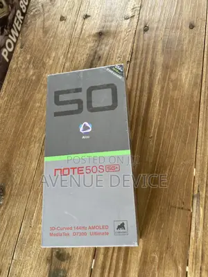 New Infinix Note 50s 256 GB Gold