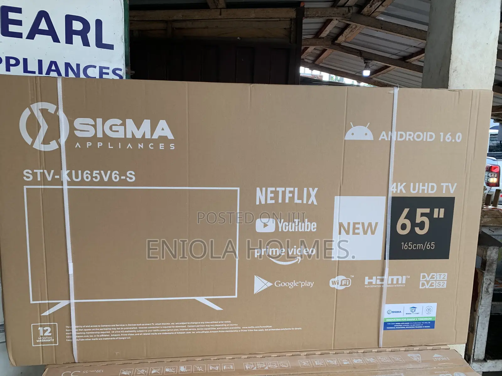 Sigma TV 65 Inch Smart