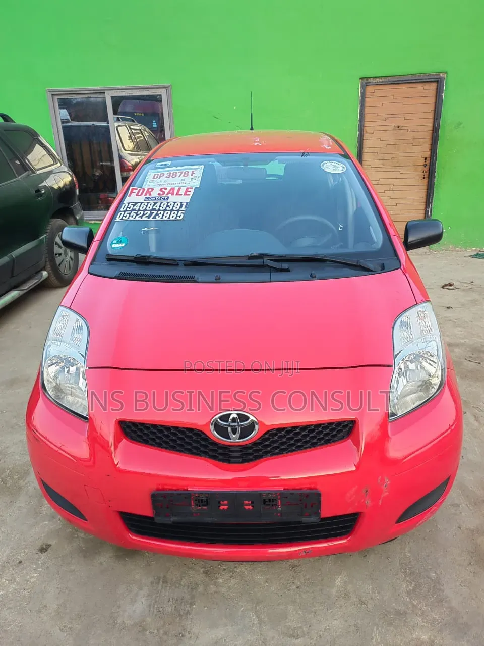 Toyota Yaris 2010 Red