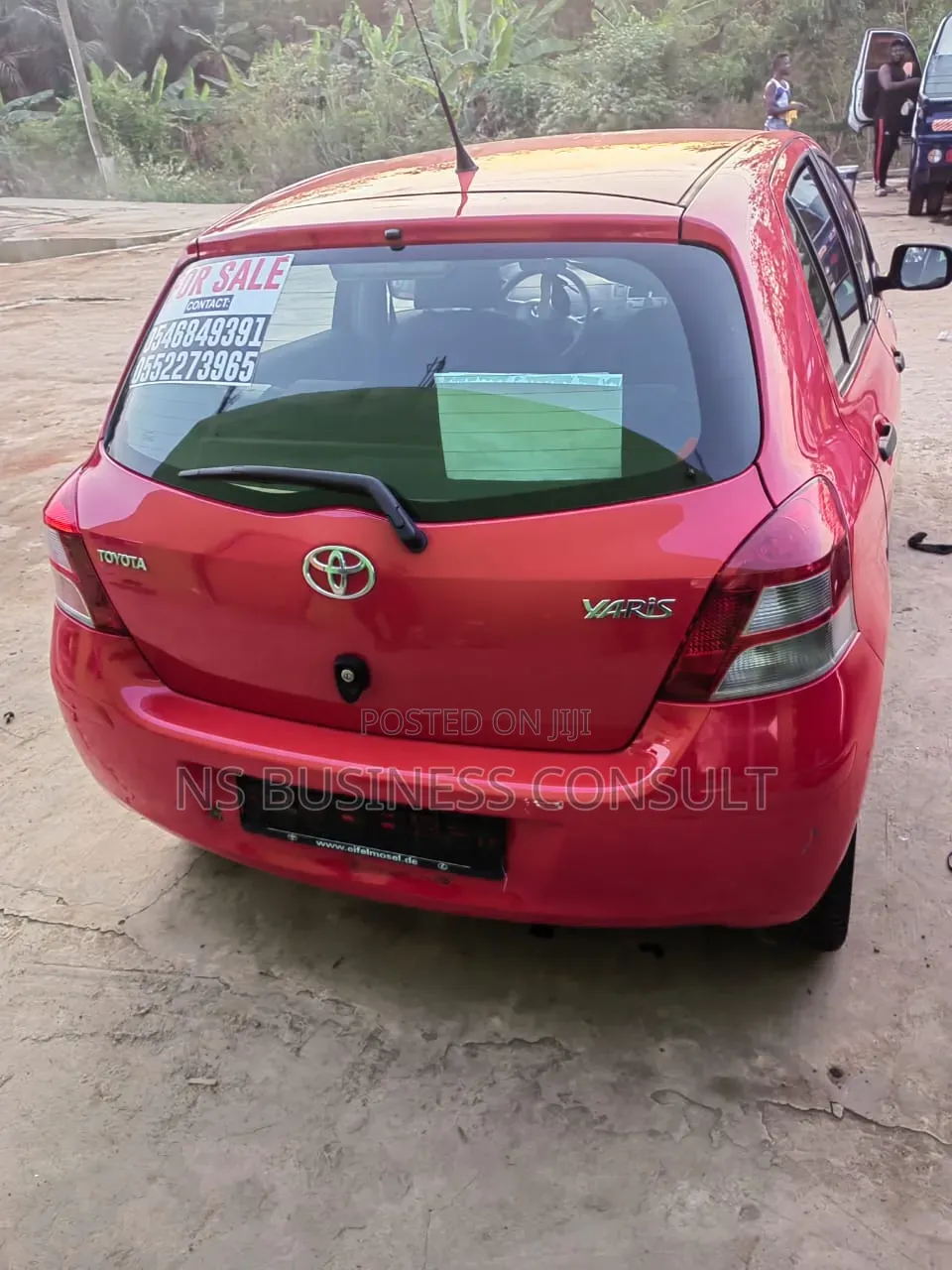 Toyota Yaris 2010 Red