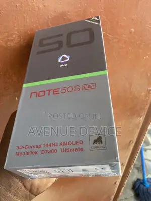 New Infinix Note 50s 256 GB Black