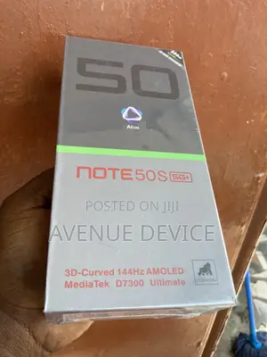 New Infinix Note 50s 256 GB Black