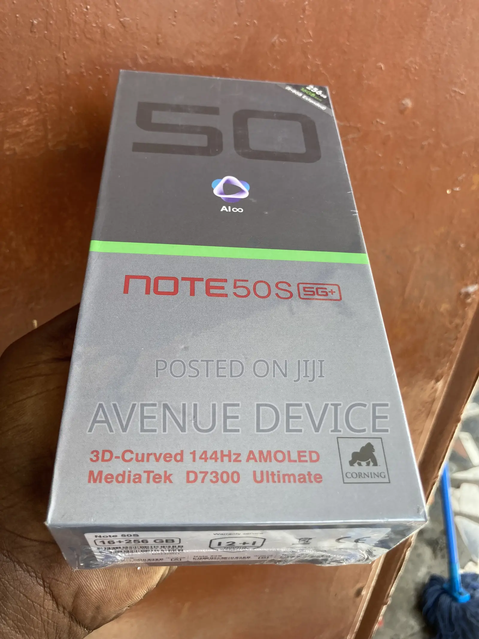 New Infinix Note 50s 256 GB Black