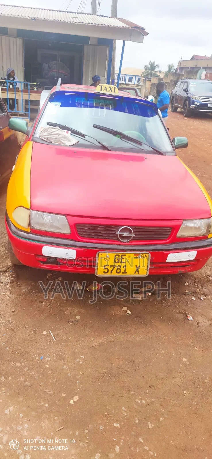 Opel Astra 1996 Red