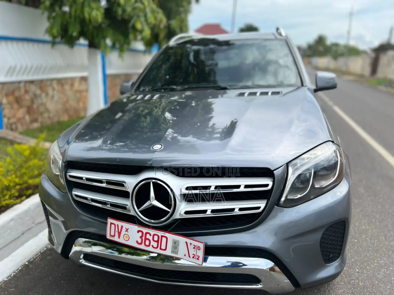 Mercedes-Benz GLS-Class GLS450 4Matic 2017 Gray