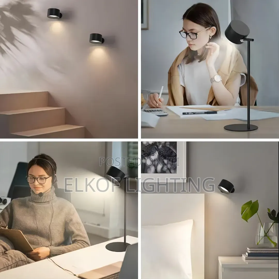 Touch Control Magnetic Wall Lamp Rechargeable Wall Light