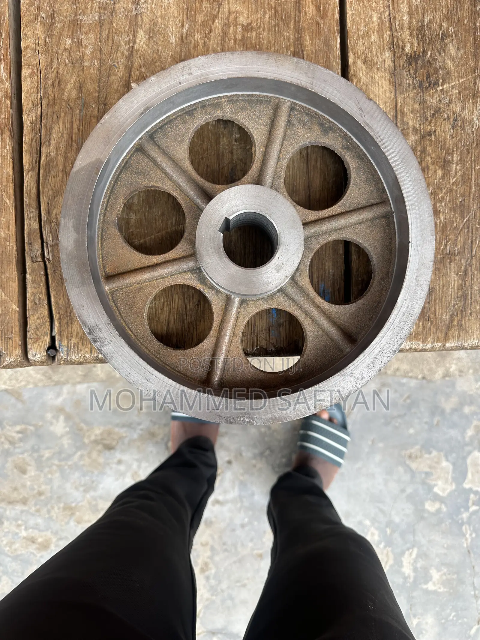 Heavy-Duty Cast Iron Pulley(Disk Mill)