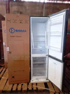 Sigma 260Liter Double Door Fridge Bottom Freezer