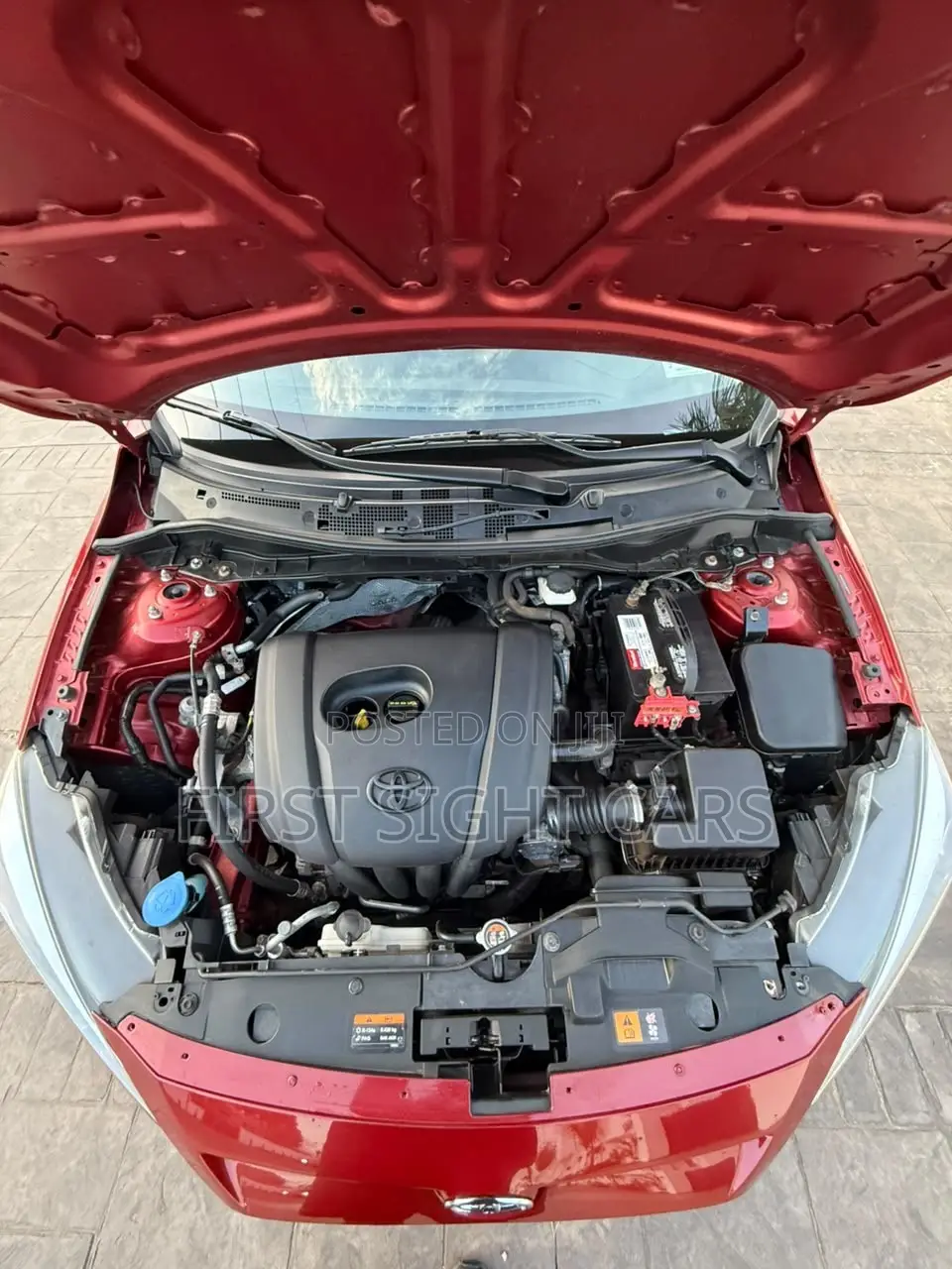 Toyota Yaris iA 1.5 FWD 2017 Red