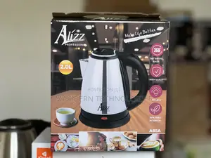 2L Electric Kettle 360° Swivel Base – White