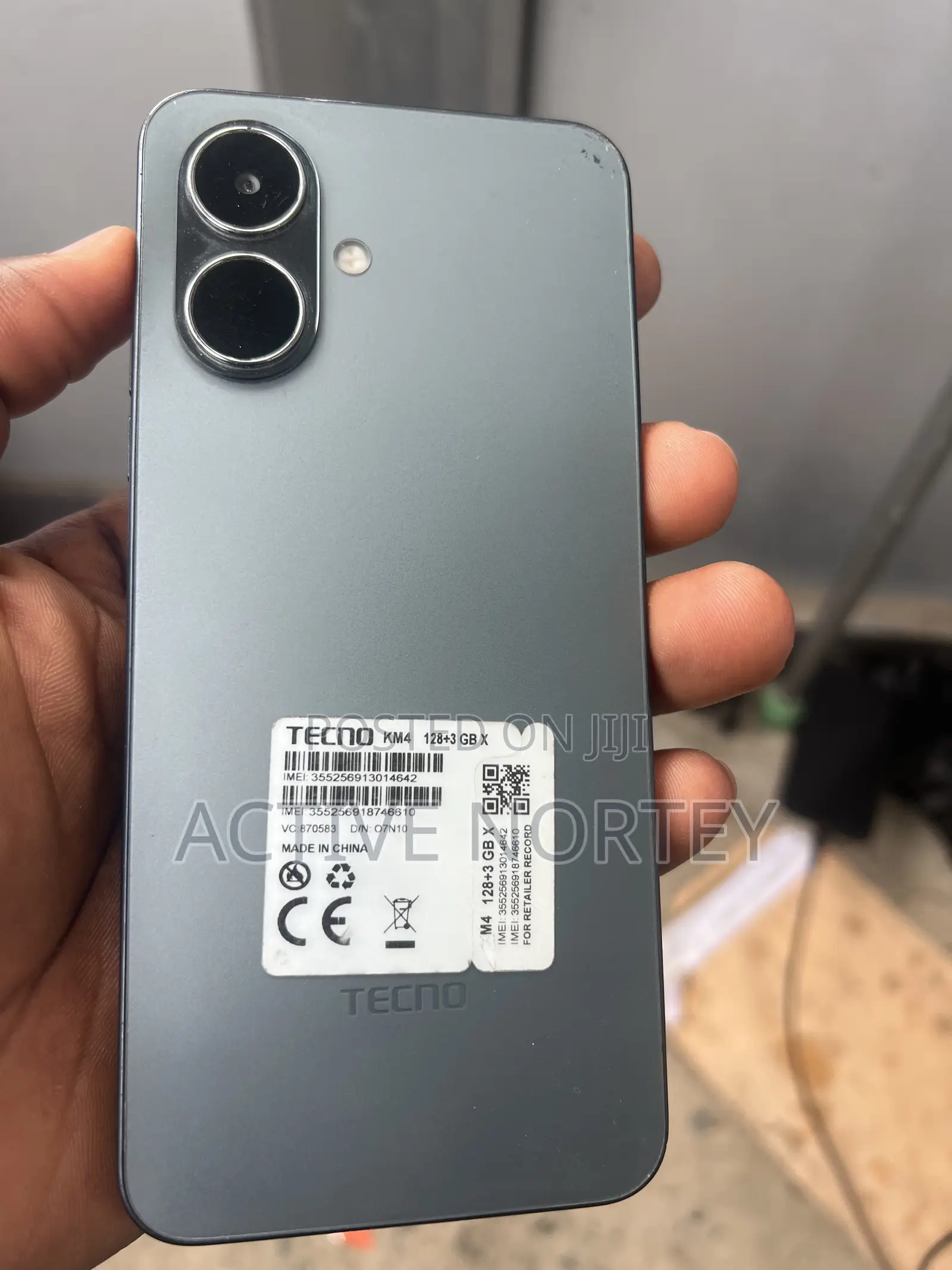 Tecno Pop 10 128 GB Gray