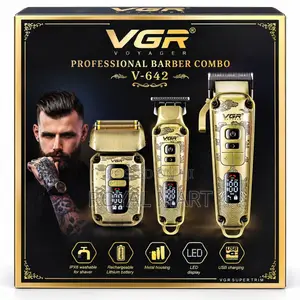 VGR v-642 Professional Barber Combo (3-in-1)
