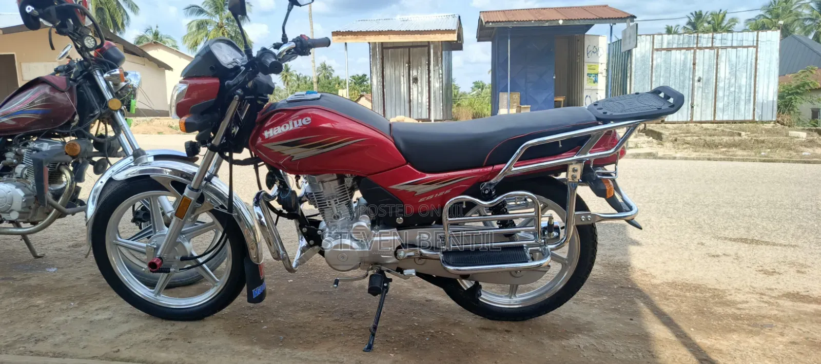New Haojue TZ125 2025 Red
