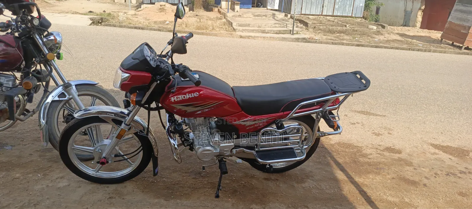 New Haojue TZ125 2025 Red
