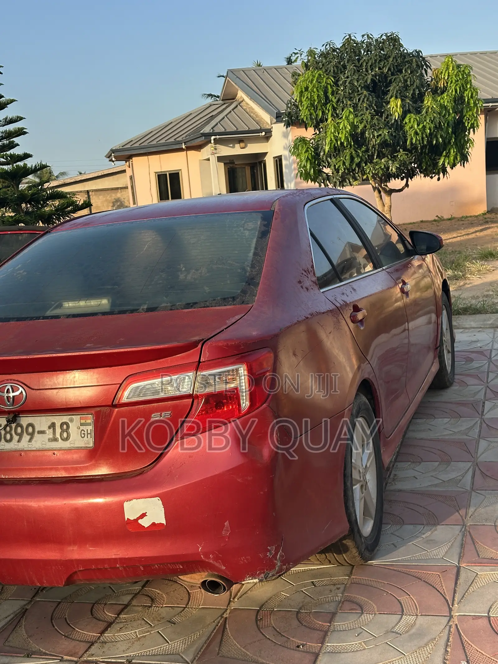 Toyota Camry 2012 Red