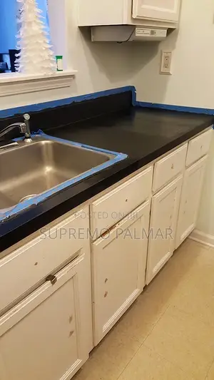 Onyx Countertop Refinishing Kit – Black Granite Effect, 50 Sq. Ft.