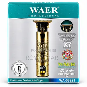 WAER Professional Cordless Hair Trimmer – WA-08221