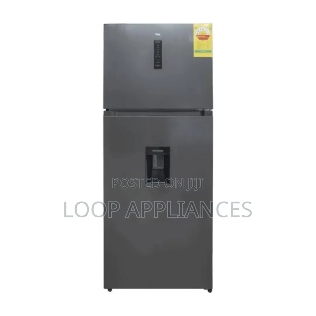 New TCL 413 Litres Top Freezer Refrigerator - P540TMGWD