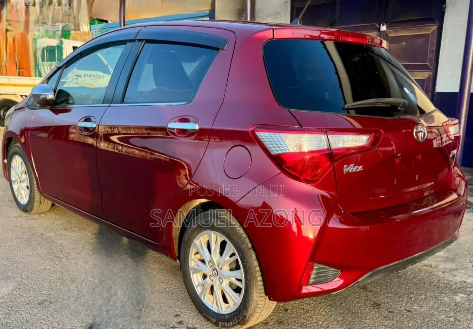Toyota Vitz 1.3 AWD 3dr 2017 Red