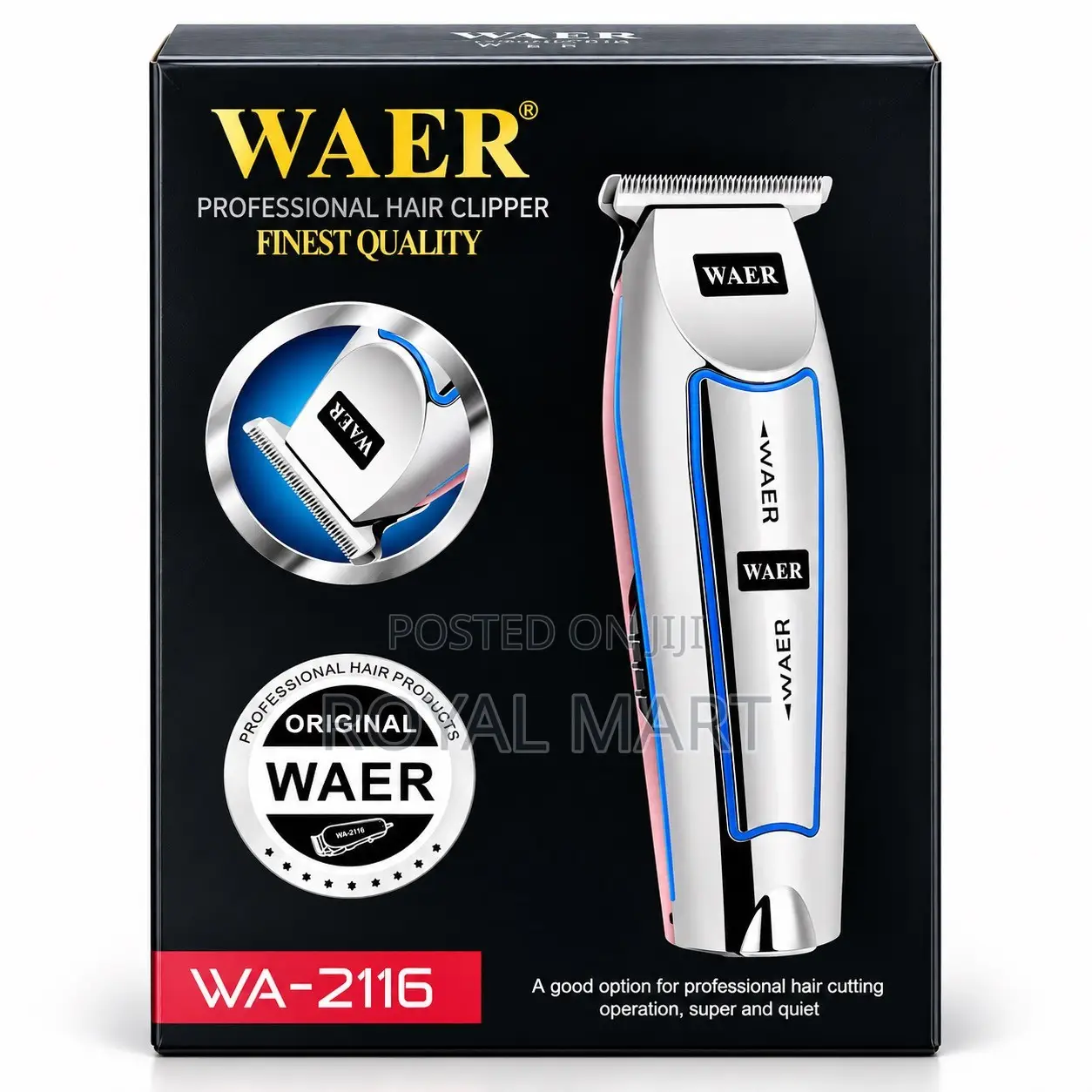 WAER WA-2116 Professional Hair Clipper