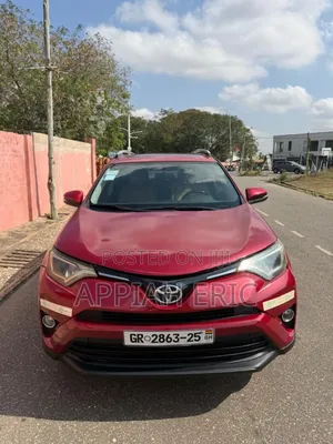 Toyota RAV4 Limited AWD (2.5L 4cyl 6A) 2017 Red