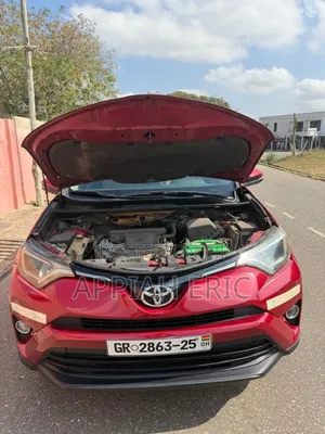 Toyota RAV4 Limited AWD (2.5L 4cyl 6A) 2017 Red