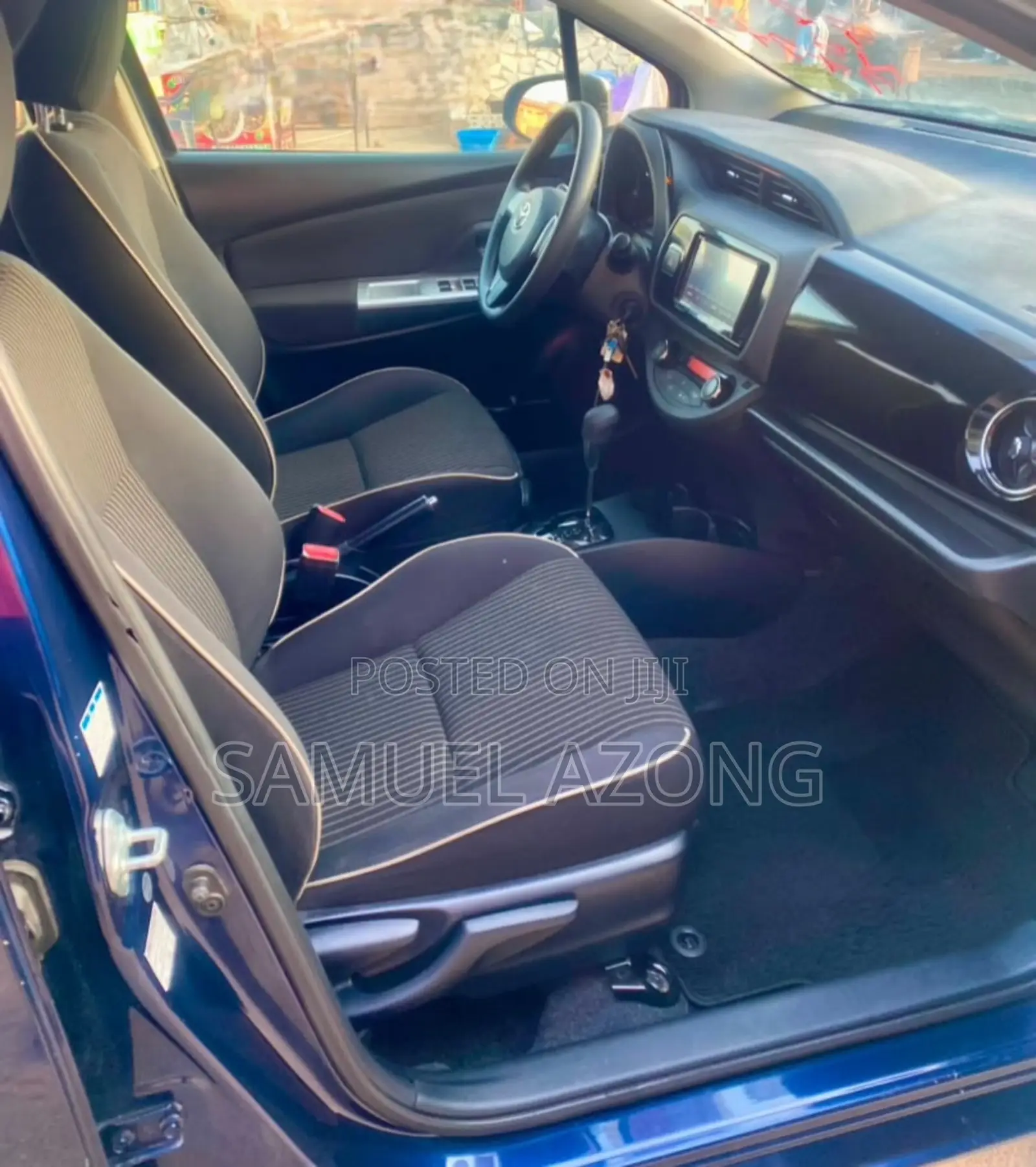 Toyota Vitz 1.3 AWD 3dr 2017 Blue
