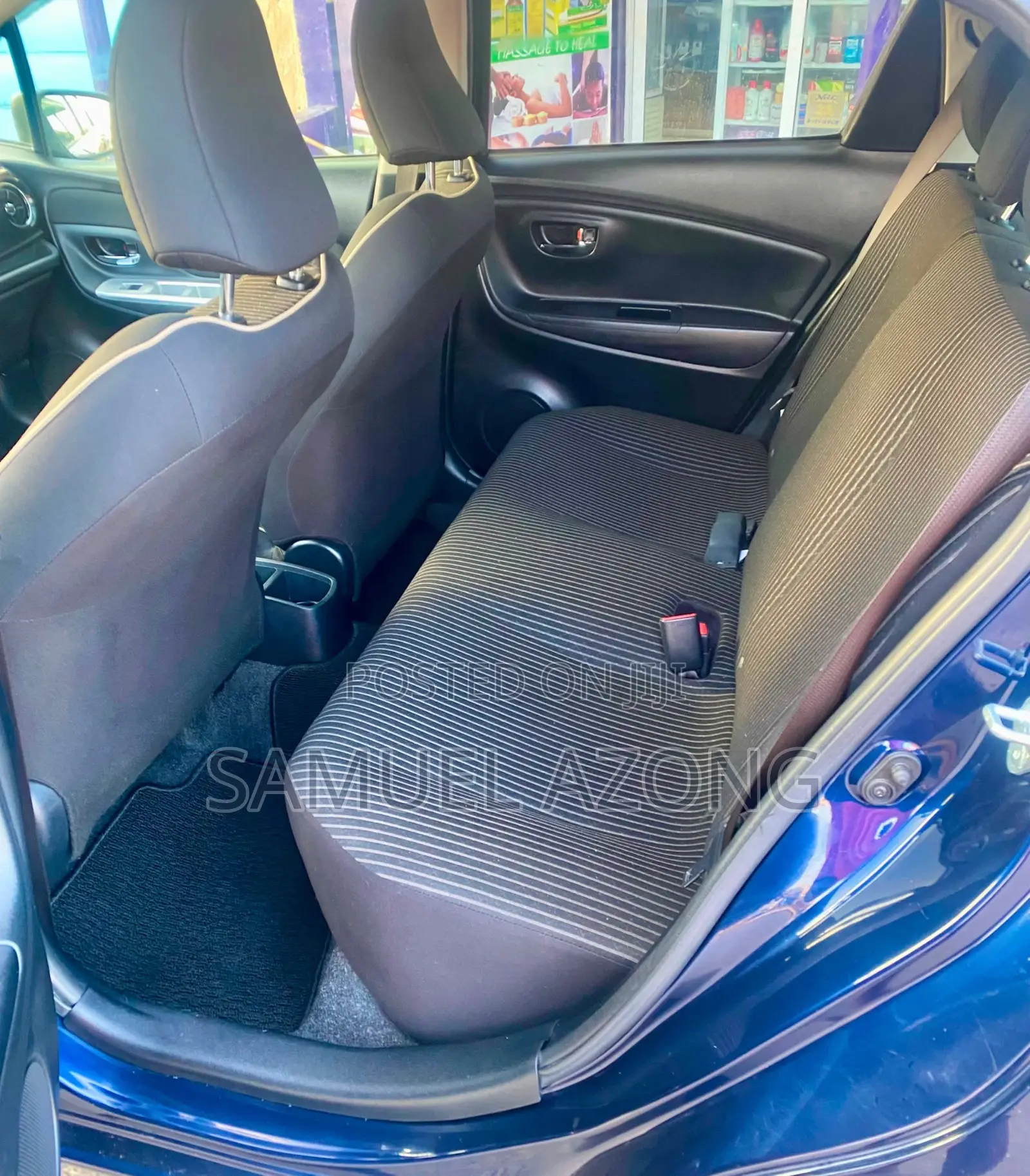 Toyota Vitz 1.3 AWD 3dr 2017 Blue