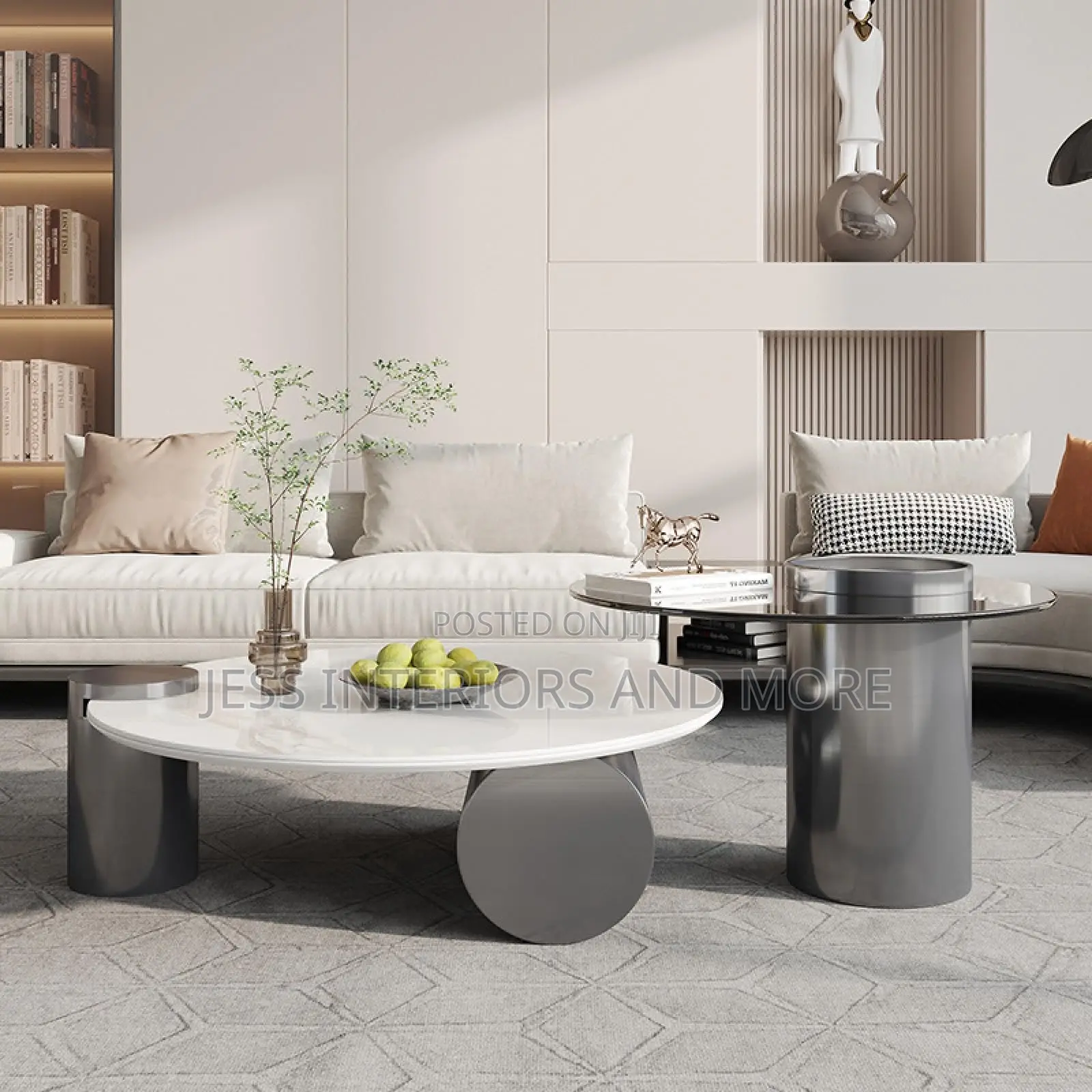 Center Table (Marble Top)
