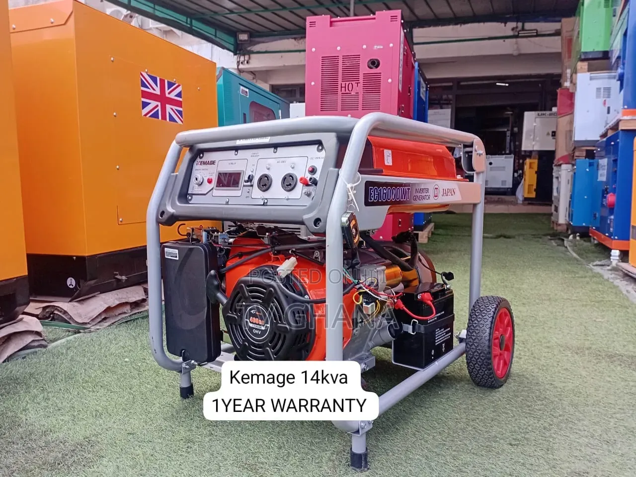 Kemage 14KVA Remote Control Genset – Premium Power for Your Home14kva