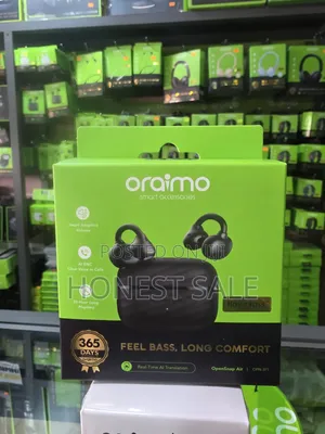 Oraimo OpenSnap Air Open-Ear True Wireless Earbuds
