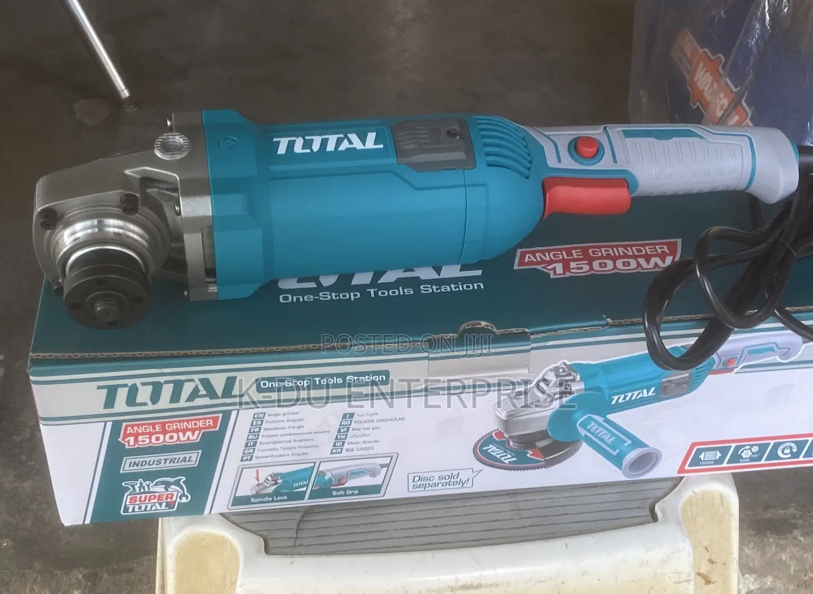 Total Angle Grinder 1500w 5”