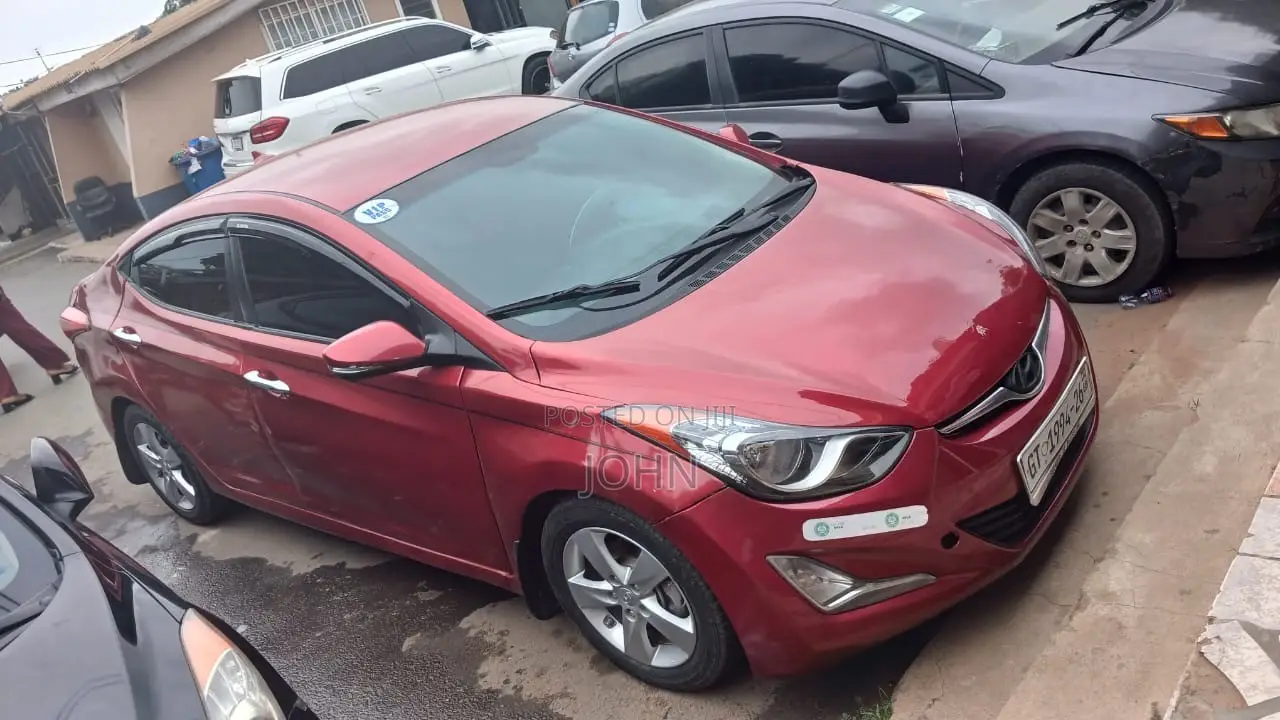 Hyundai Elantra GLS Automatic 2012 Red