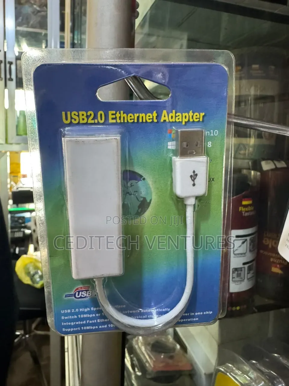 USB 2.0 to Ethernet Adapter