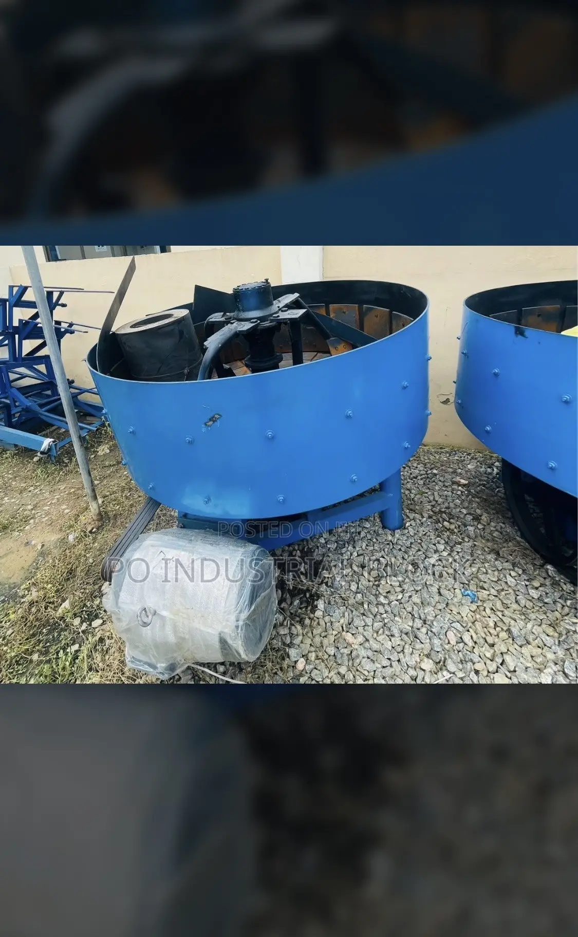 Pan Mixer for Block Making Machines