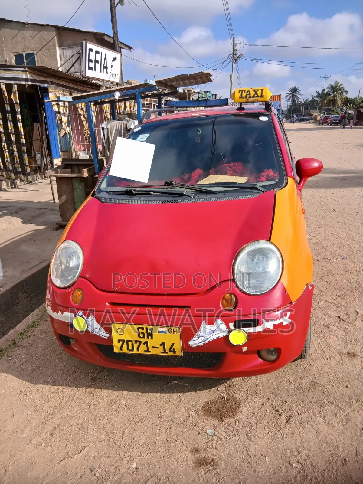 Daewoo Matiz 2005 Red
