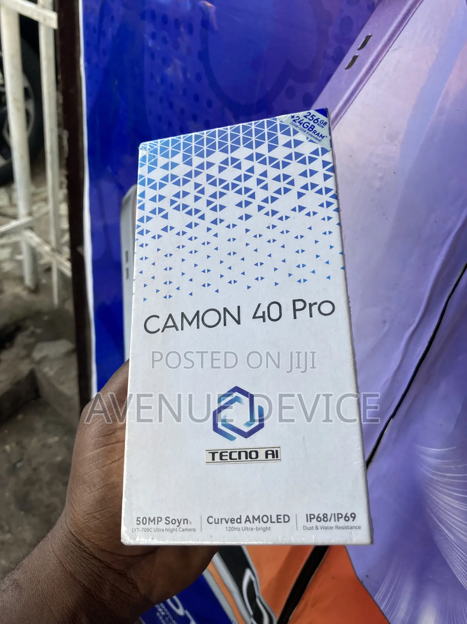 New Tecno Camon 40 Pro 5G 256 GB White