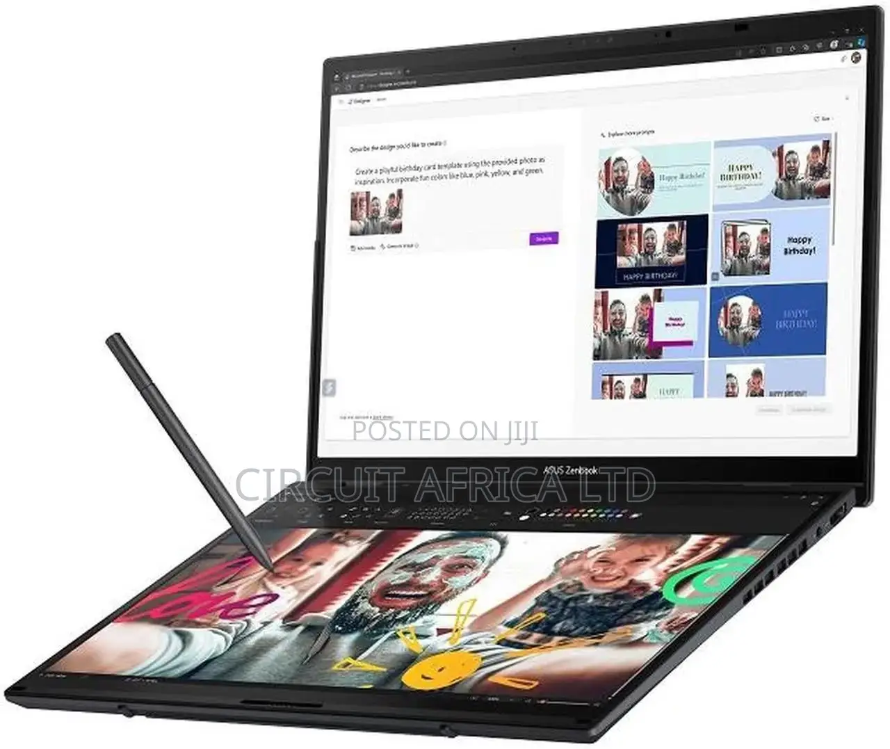 New Laptop Asus Zenbook Duo 14 32GB Intel Core Ultra 9 SSD 1T