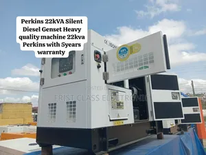 HighPerformance Perkins 22kVA Silent Genset 5YearWarranty Available