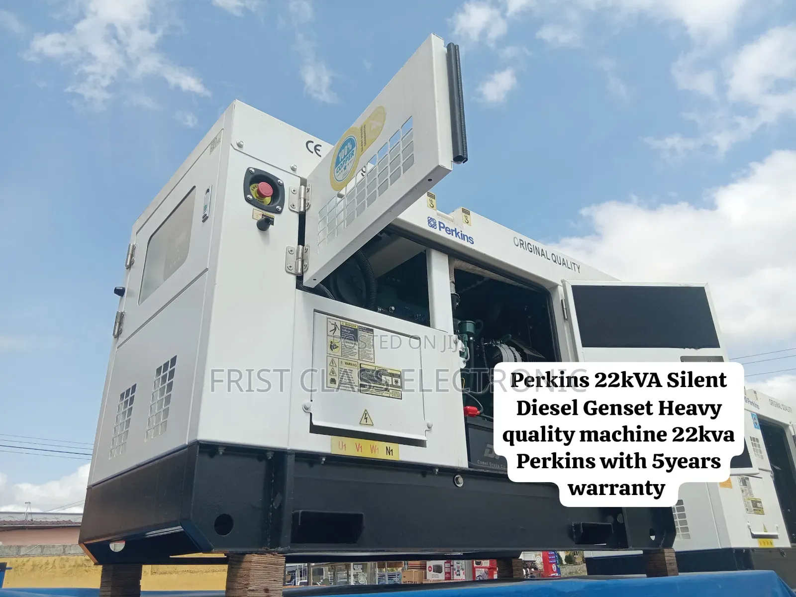 Perkins 22kVA Diesel Generator – Heavy-Duty Quality for Commercial Use
